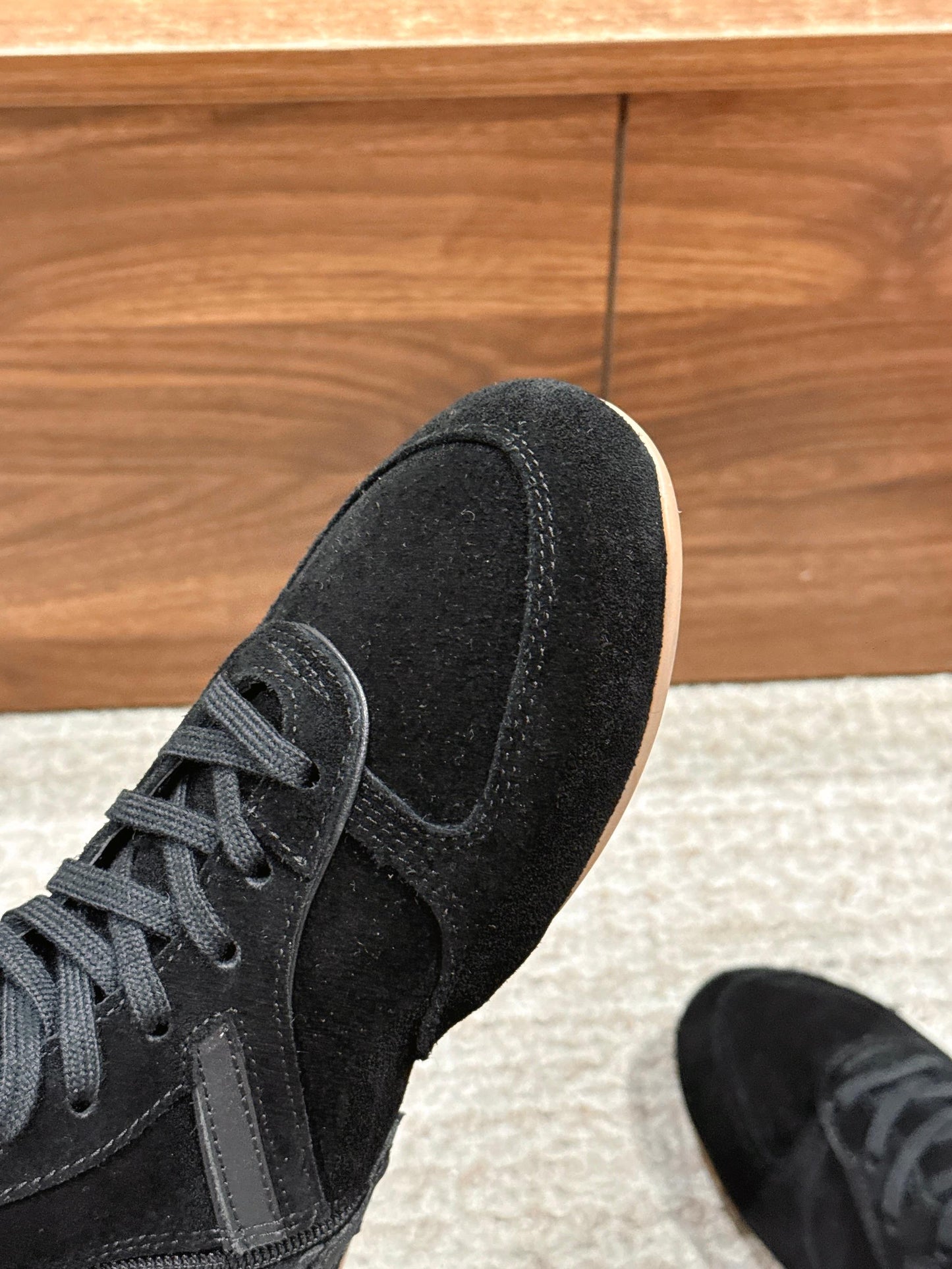 Miu NEW wool boxing boots