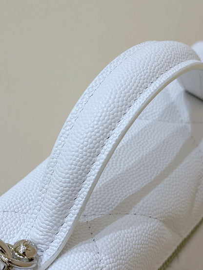 New CHAN large diamond lunch box bag