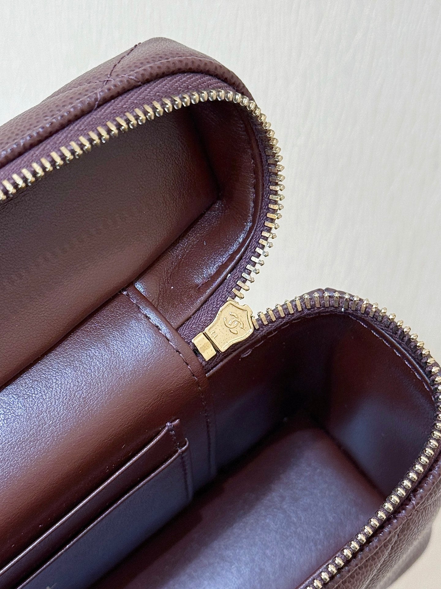 New CHAN large diamond lunch box bag