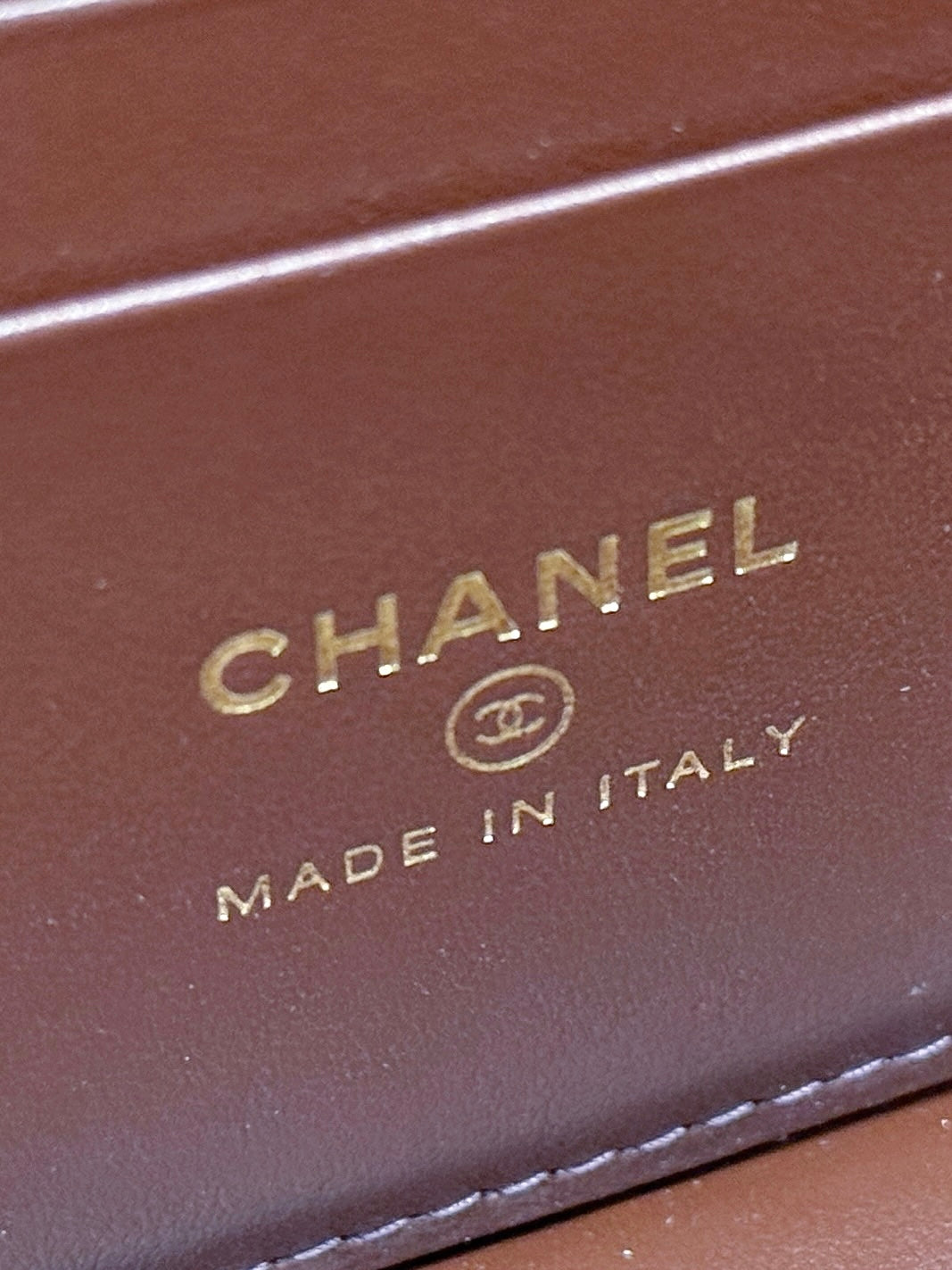 New CHAN large diamond lunch box bag