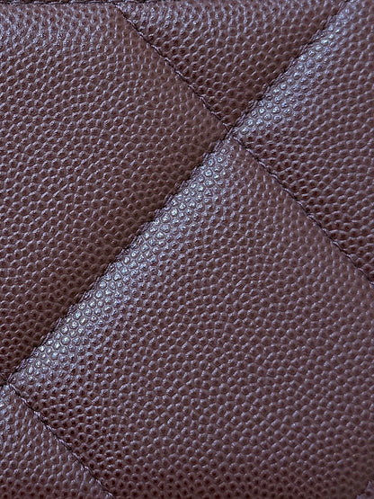 New CHAN large diamond lunch box bag