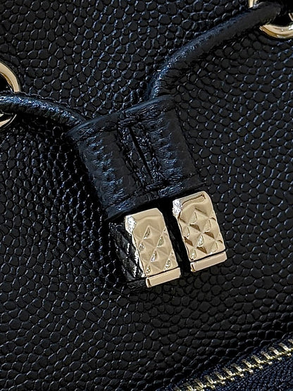 New CHANmini hand-held bucket bag