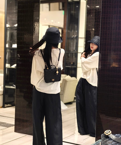 New CHAN gold coin four-leaf clover double backpack