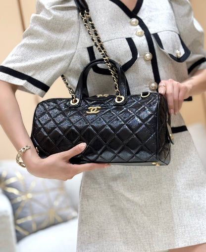 New CHAN runway style bowling bag