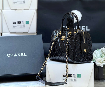 New CHAN runway style bowling bag