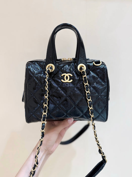 New CHAN runway style bowling bag