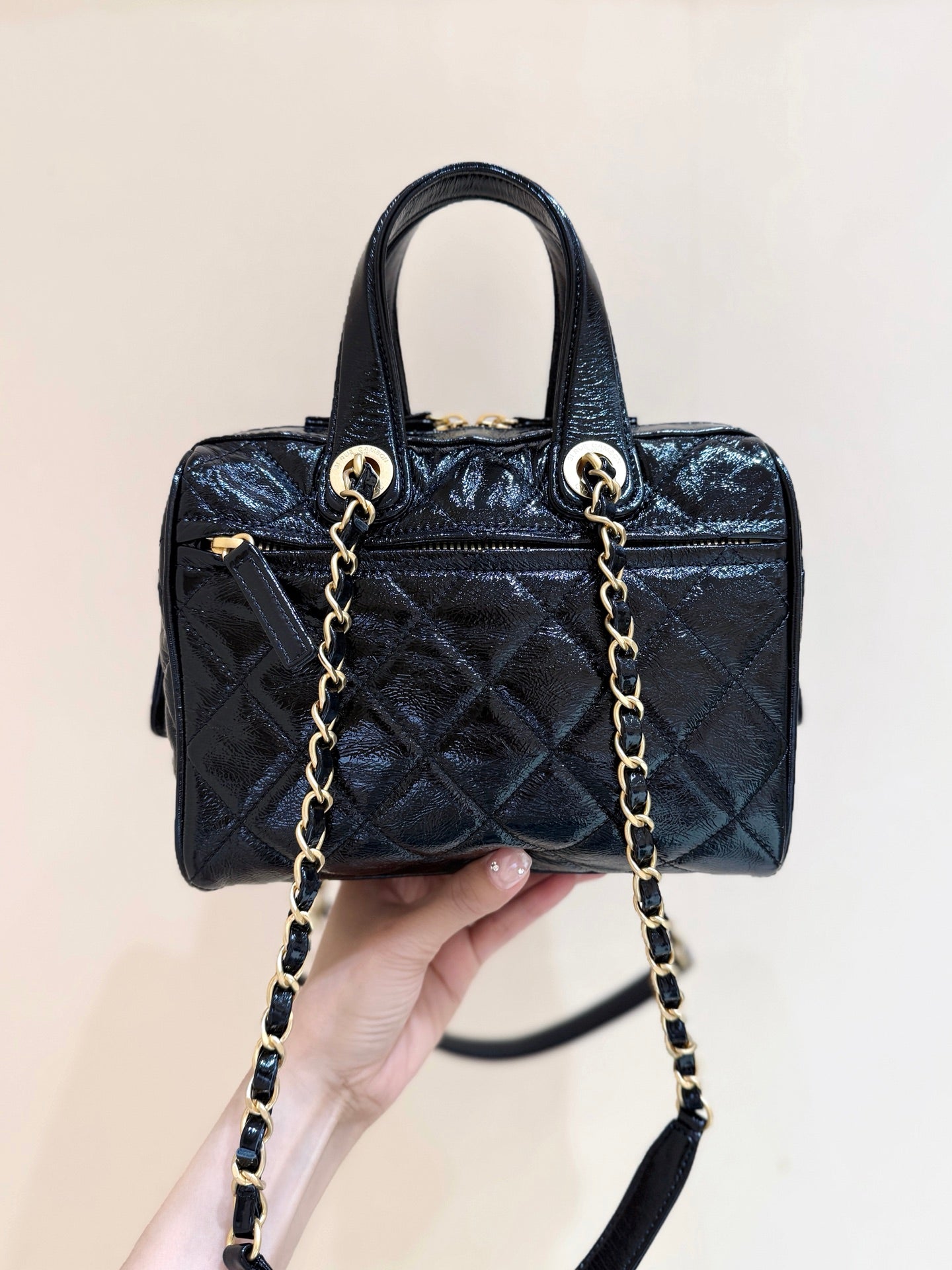 New CHAN runway style bowling bag