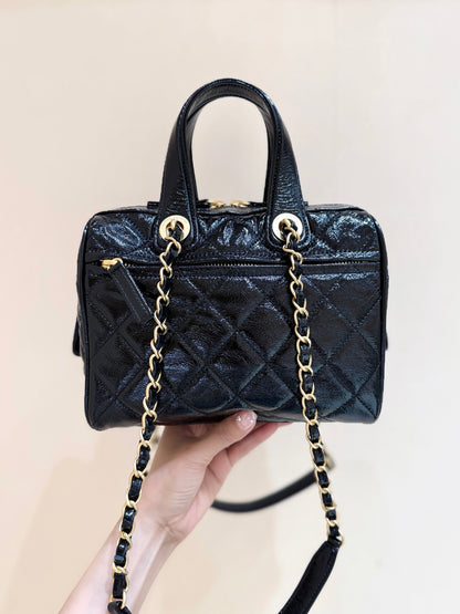 New CHAN runway style bowling bag