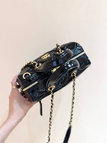 New CHAN runway style bowling bag