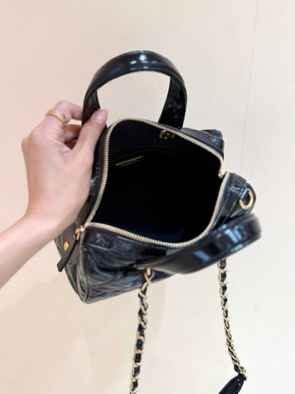 New CHAN runway style bowling bag