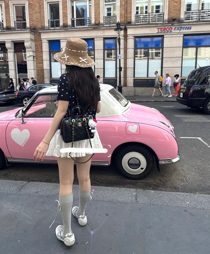 New CHAN runway style bowling bag