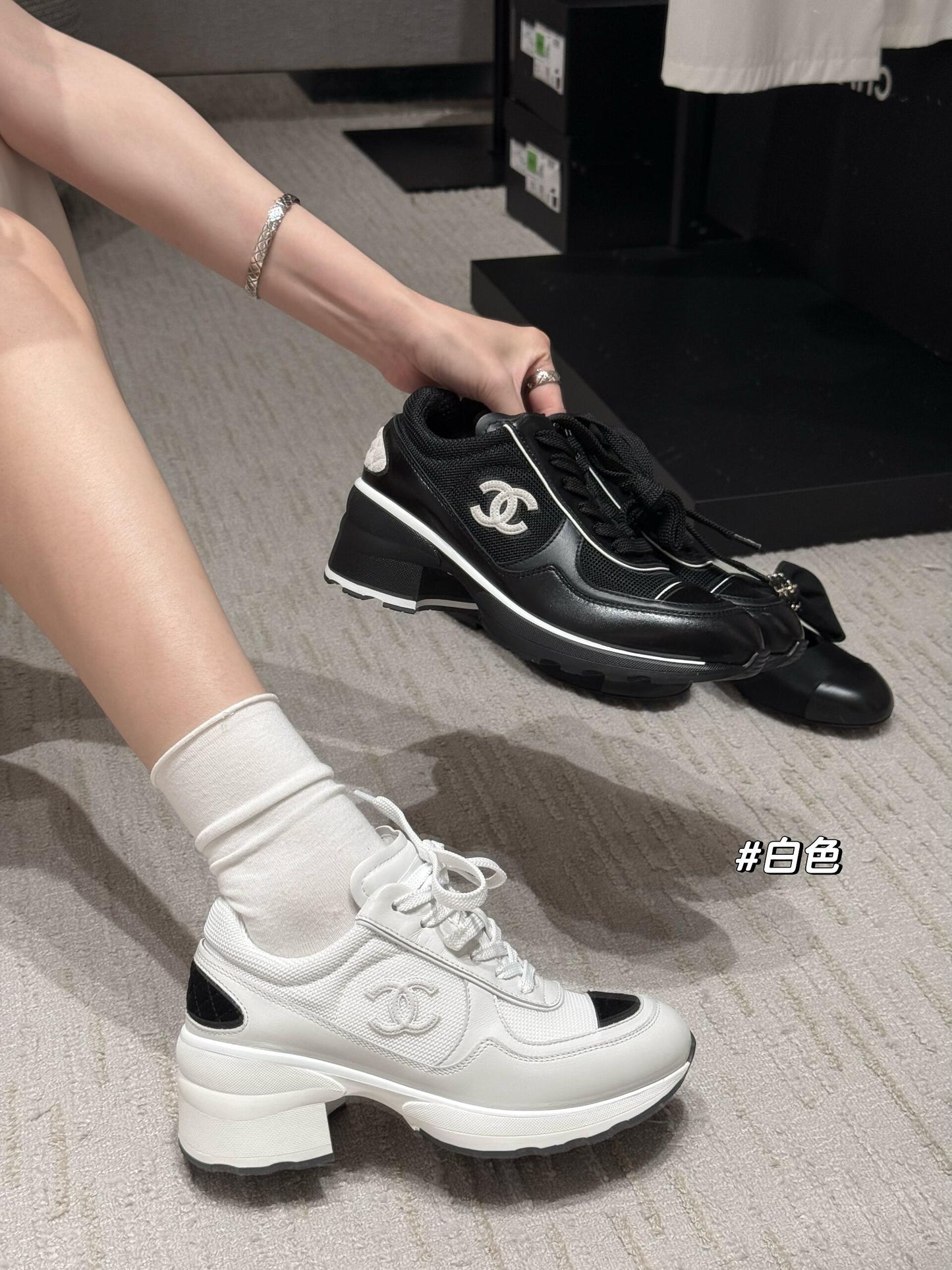 Chan New  Platform sneakers