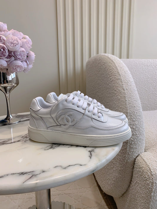 Chan New  white sneakers