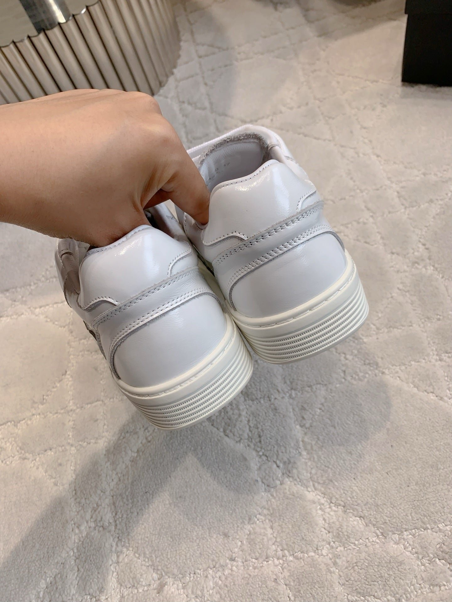 Chan New  white sneakers