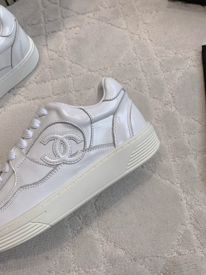 Chan New  white sneakers