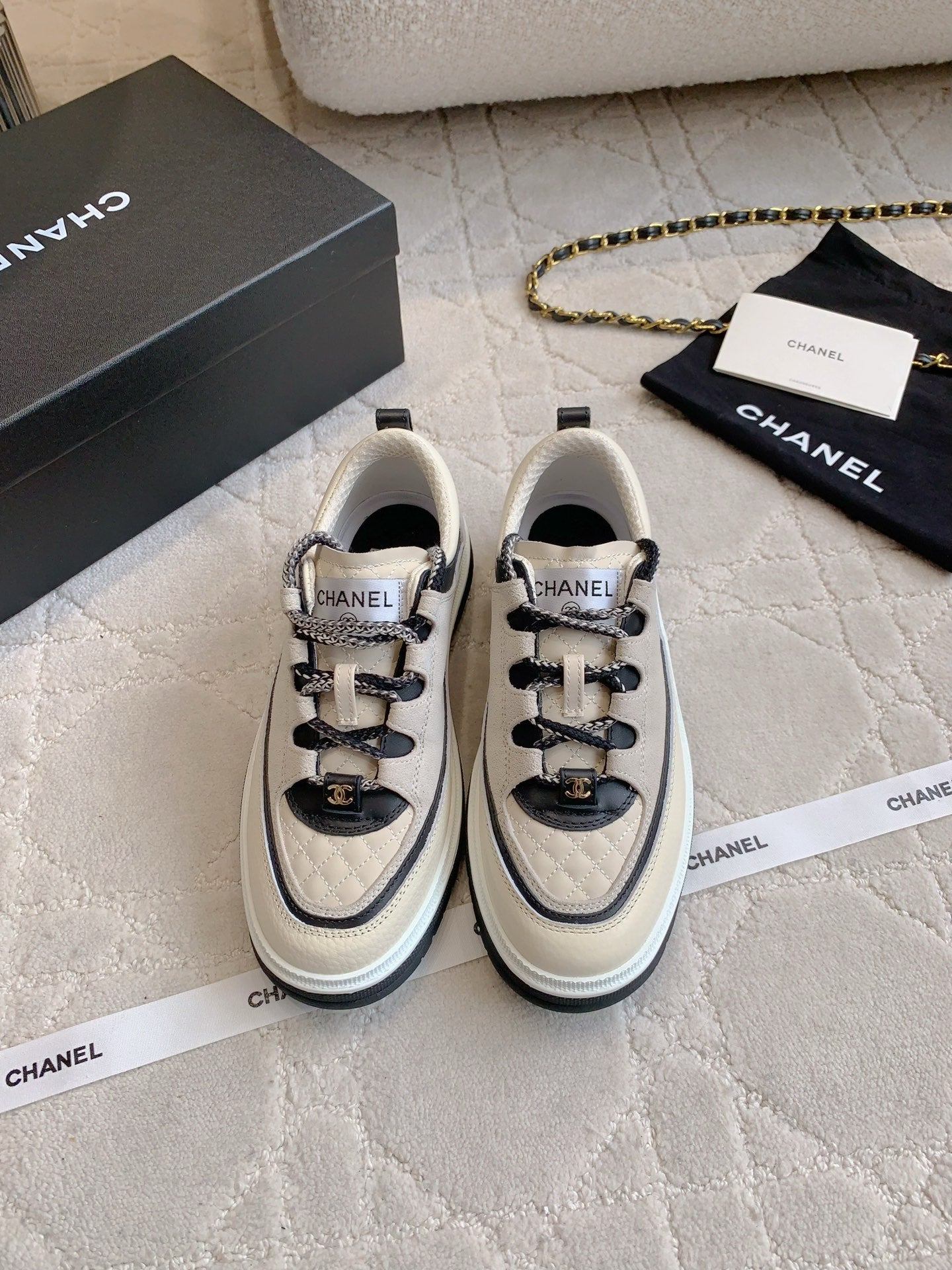 CHAN New Platform Shoes