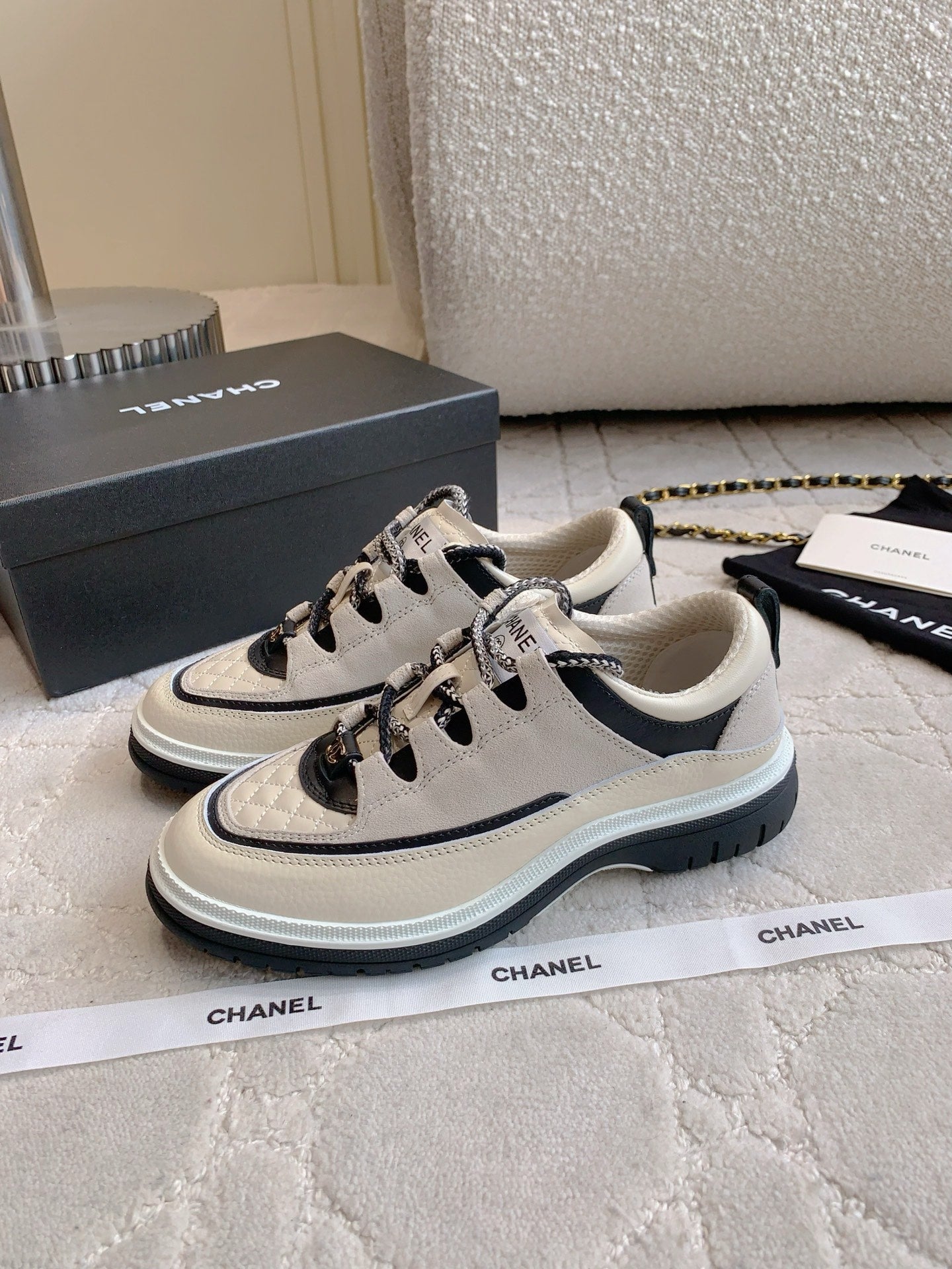 CHAN New Platform Shoes