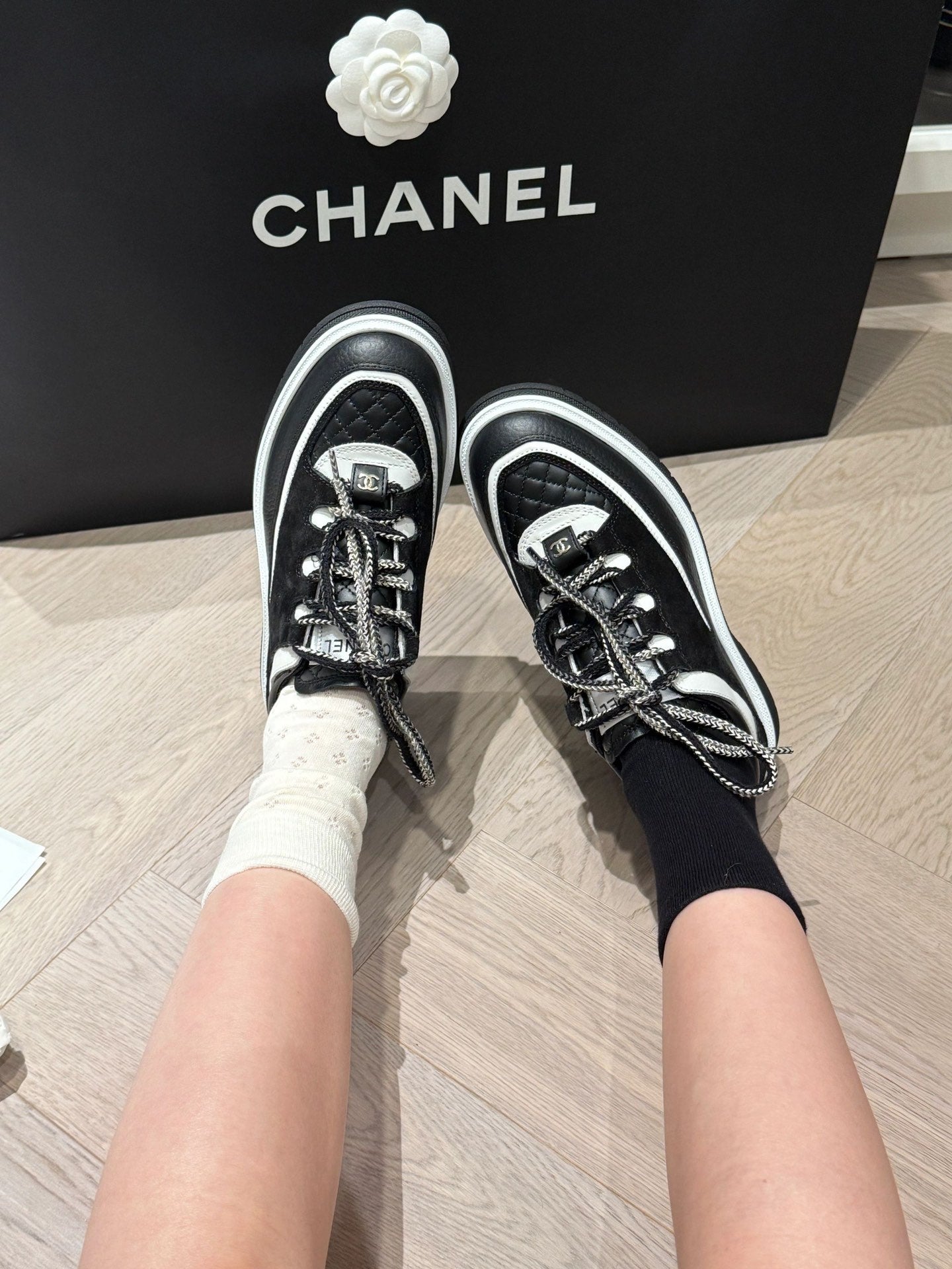 CHAN New Platform Shoes