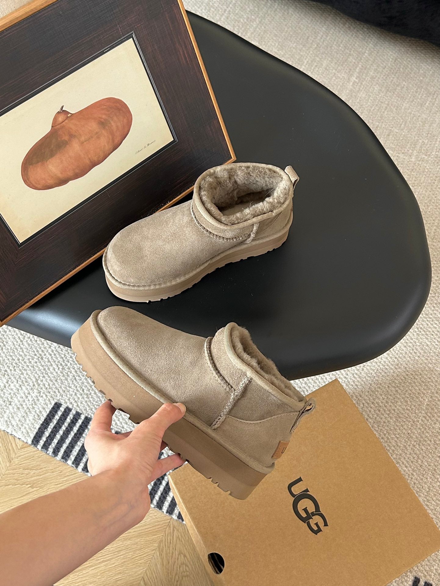 Guc New Platform ankle boots