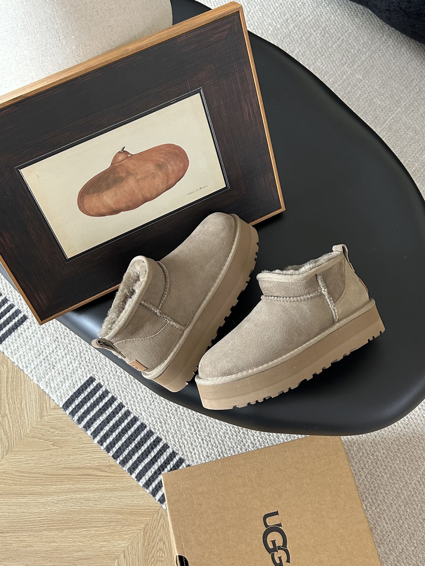 Guc New Platform ankle boots