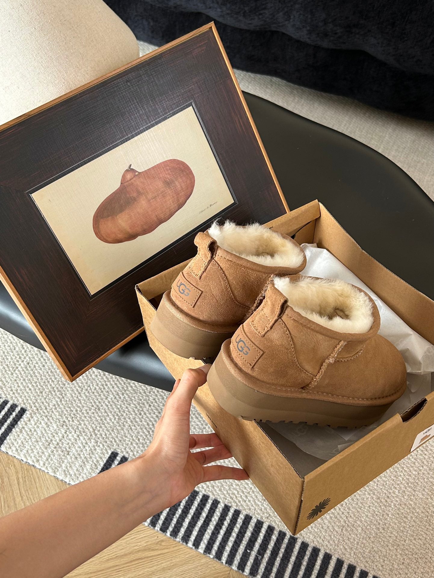 Guc New Platform ankle boots