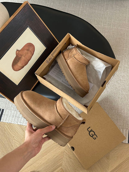 Guc New Platform ankle boots