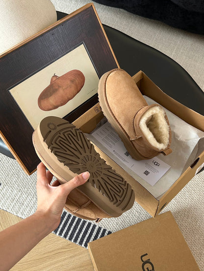 Guc New Platform ankle boots