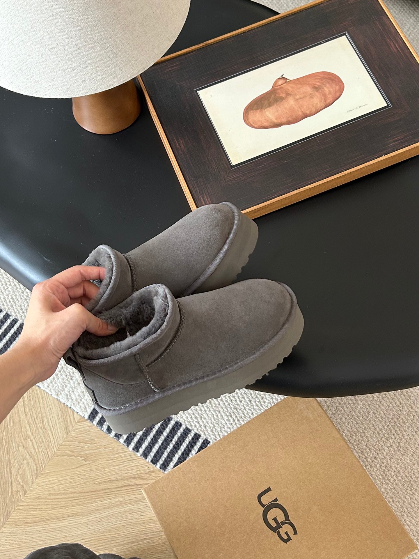 Guc New Platform ankle boots