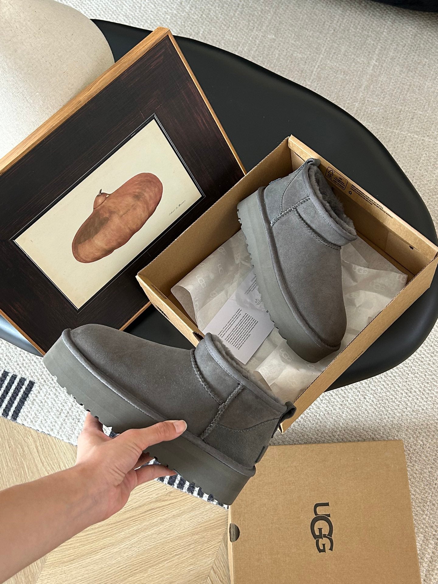 Guc New Platform ankle boots