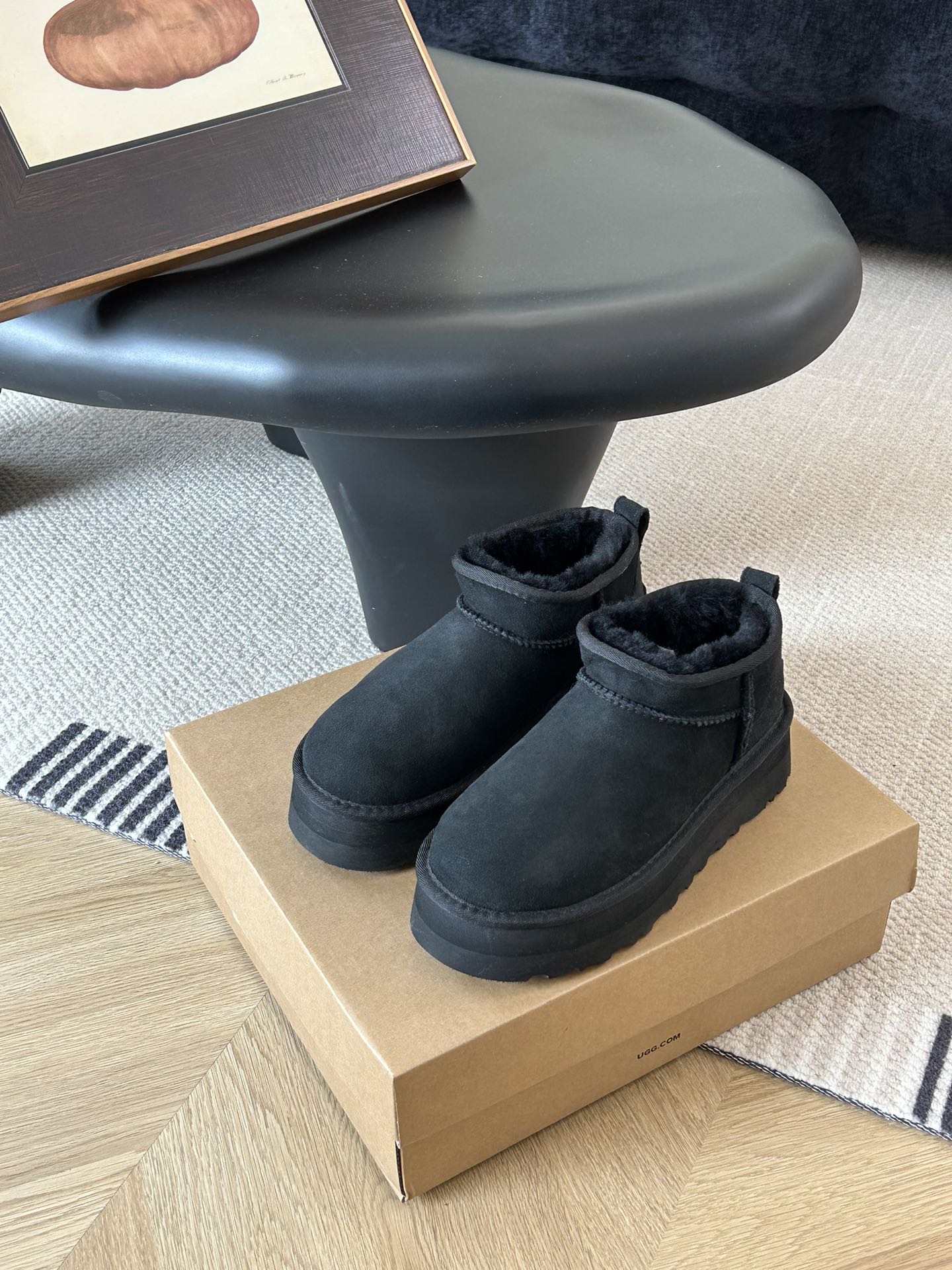 Guc New Platform ankle boots