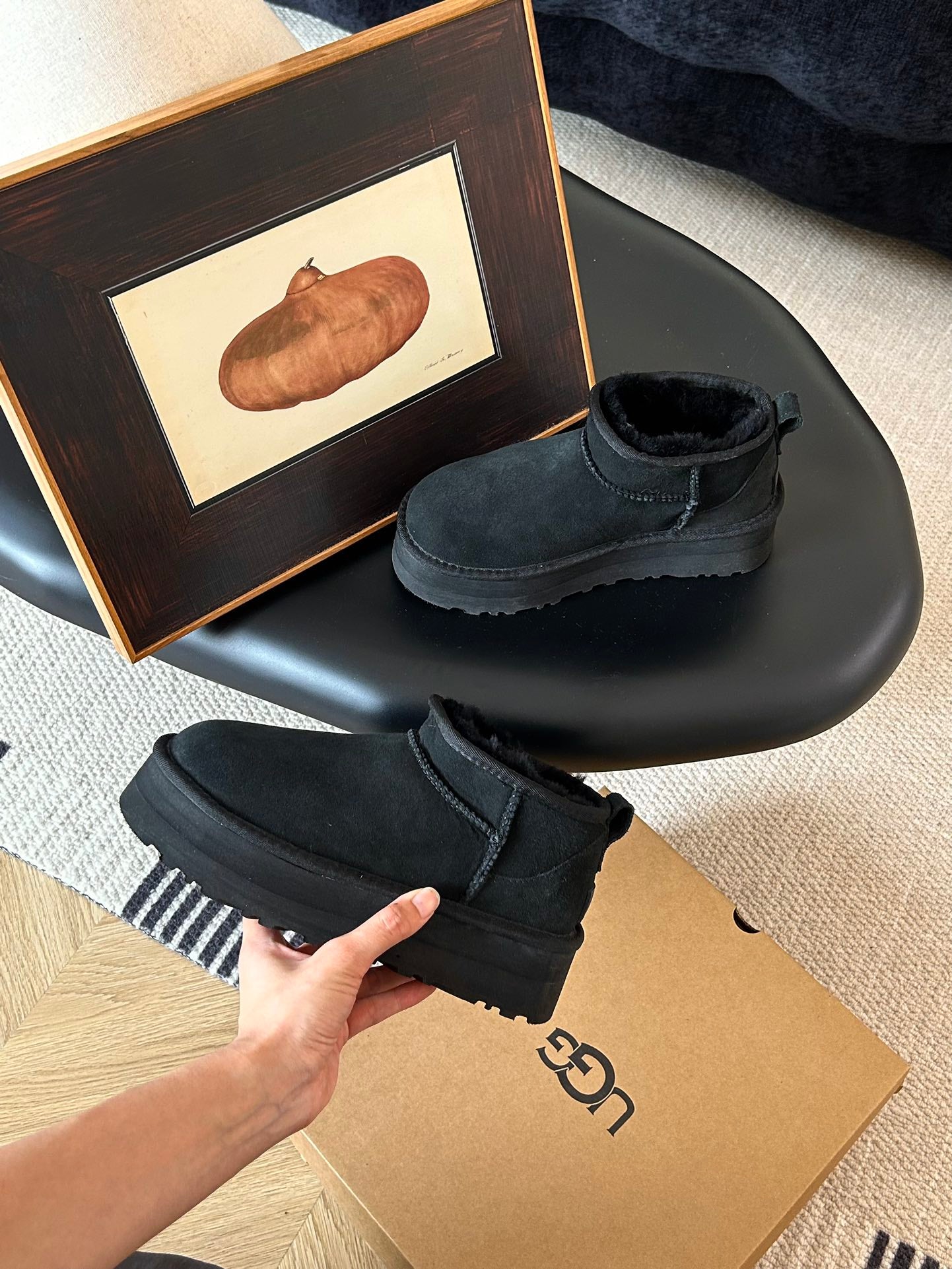 Guc New Platform ankle boots