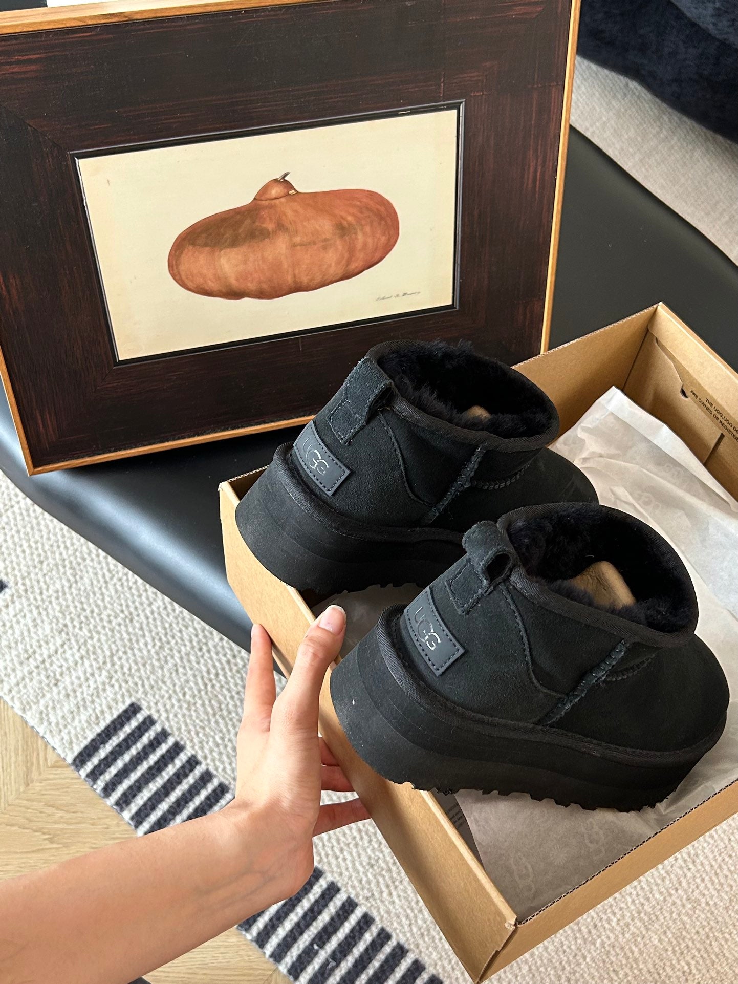 Guc New Platform ankle boots