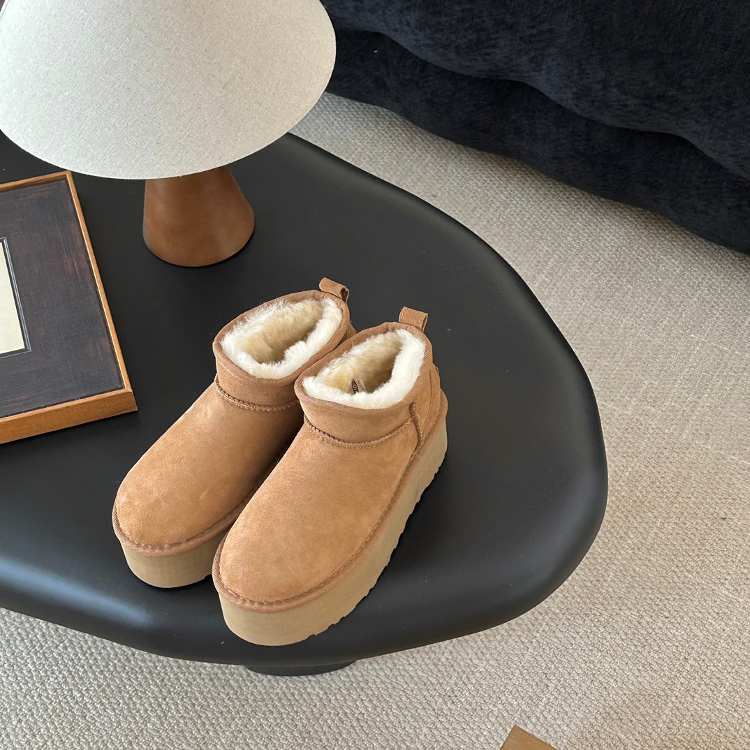 Guc New Platform ankle boots