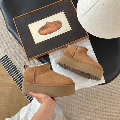 Guc New Platform ankle boots