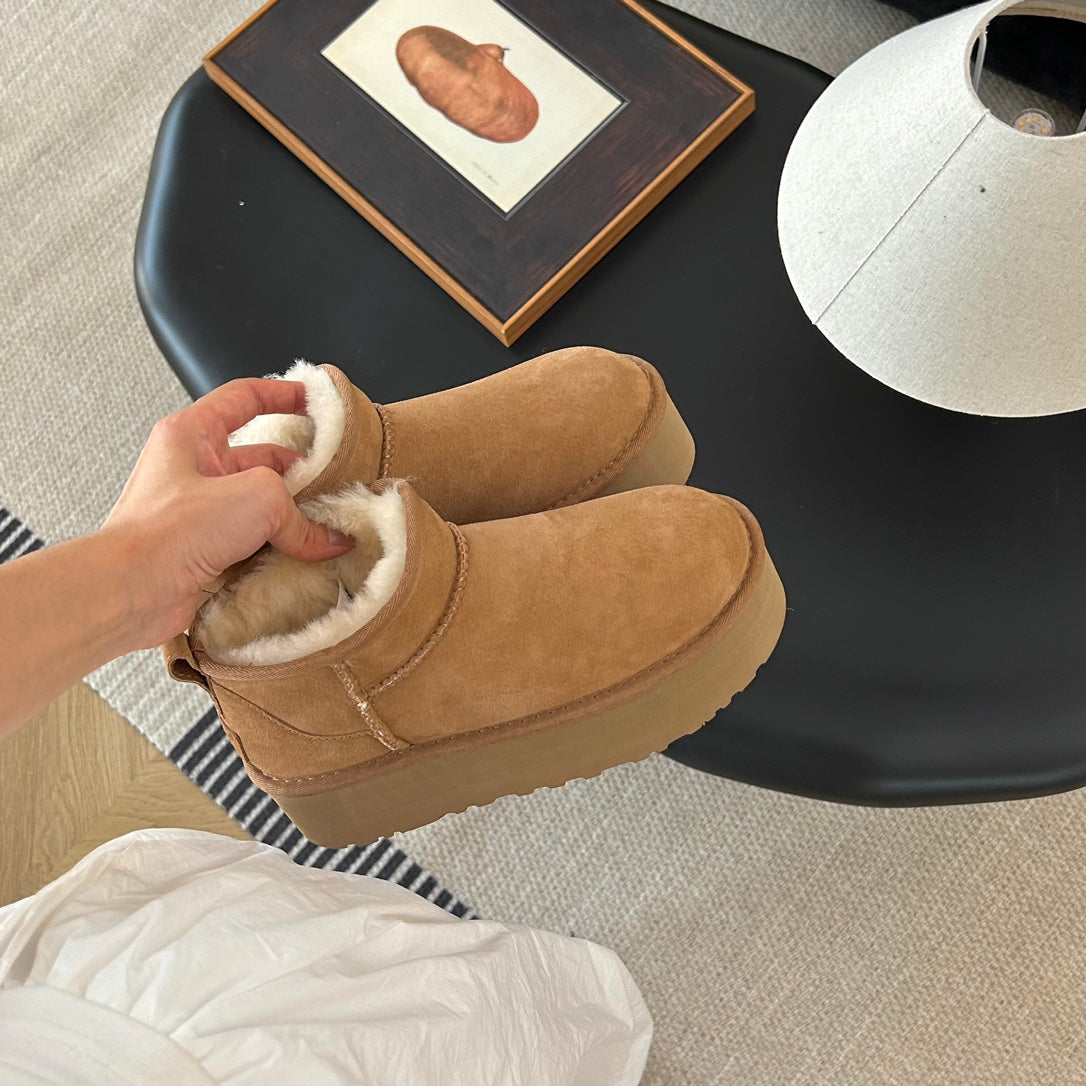 Guc New Platform ankle boots