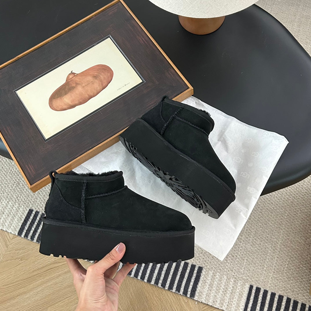 Guc New Platform ankle boots