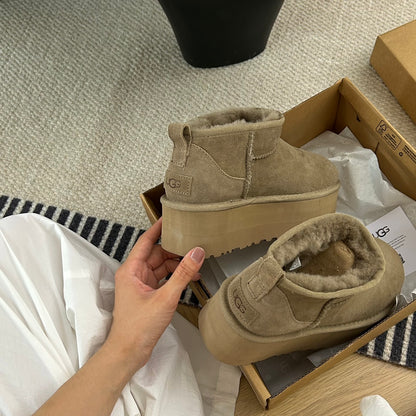 Guc New Platform ankle boots