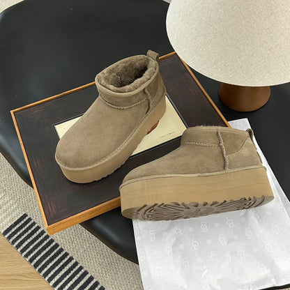 Guc New Platform ankle boots