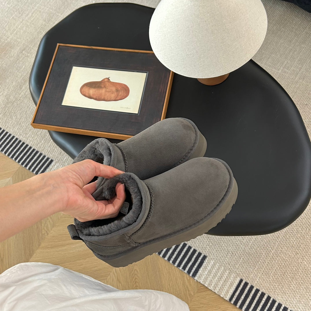 Guc New Platform ankle boots