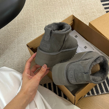 Guc New Platform ankle boots