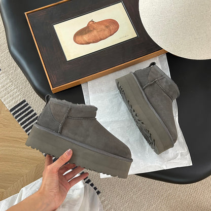 Guc New Platform ankle boots