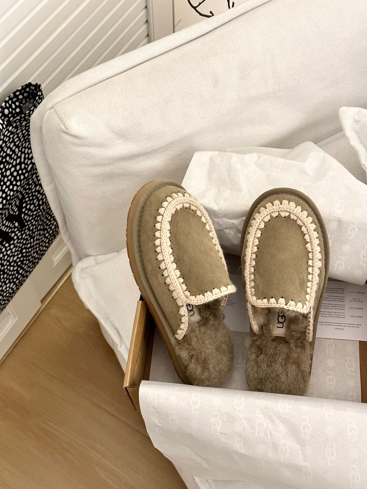 Guc New wool slippers