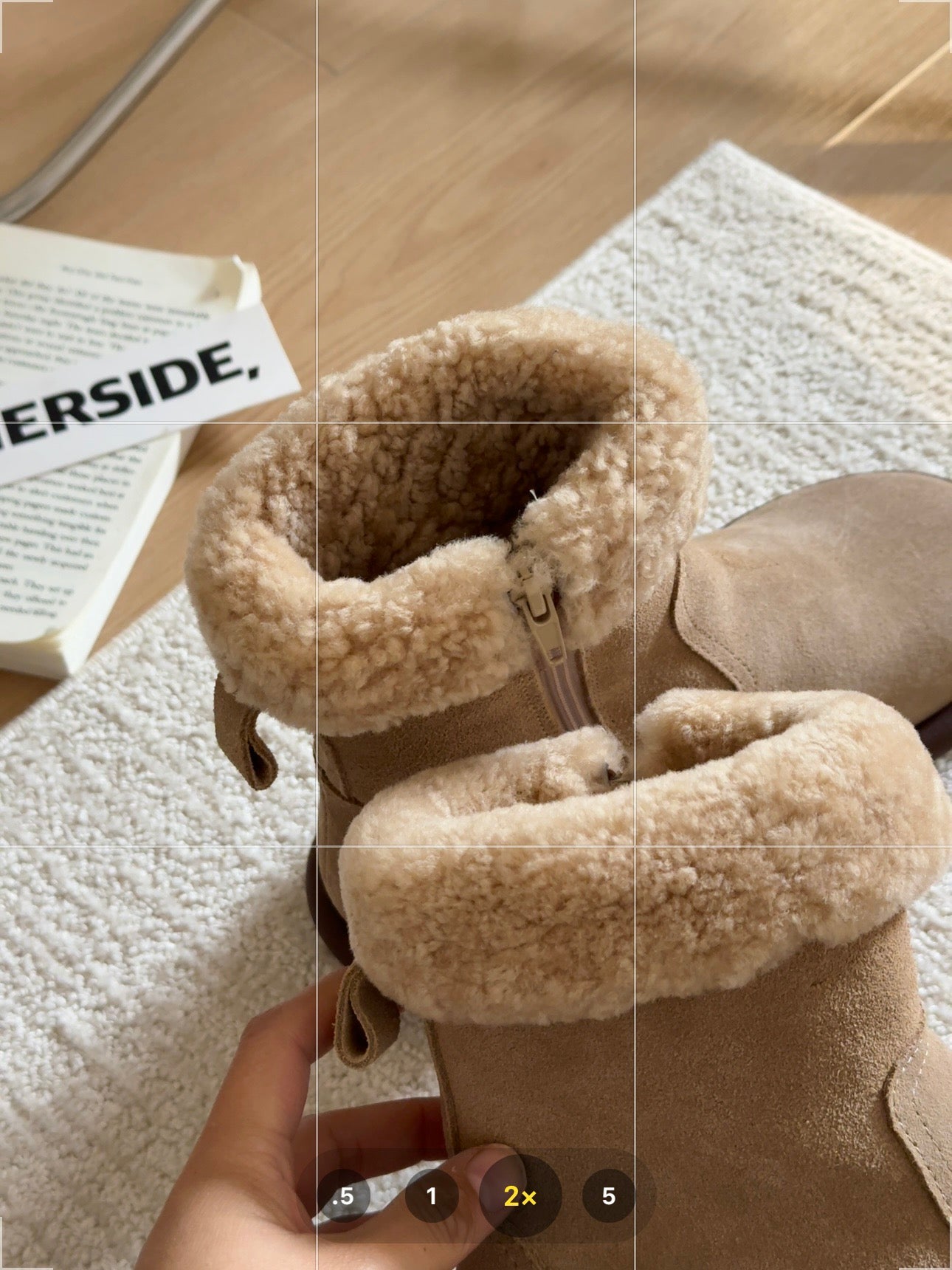 Guc New Handmade curly boots