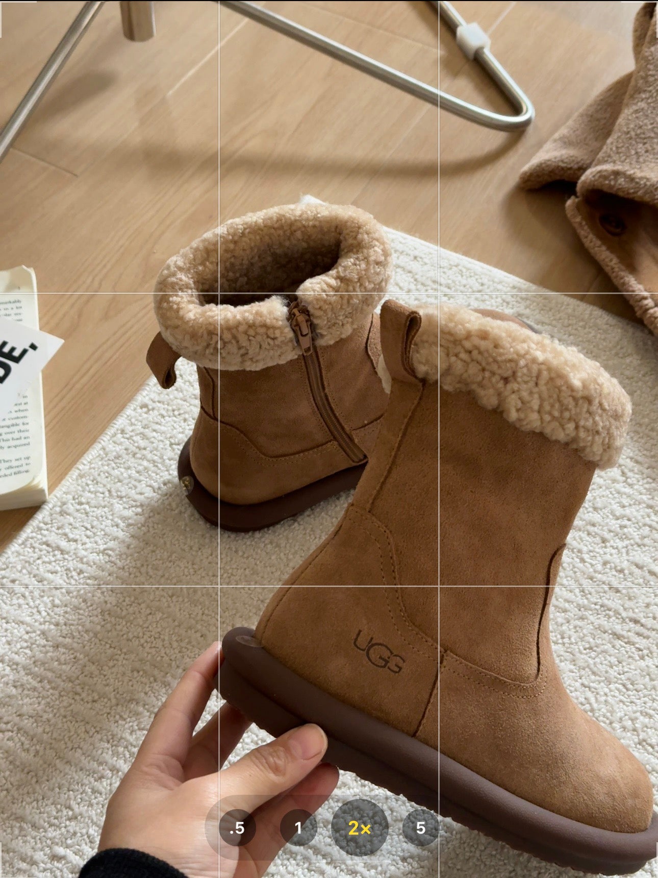 Guc New Handmade curly boots