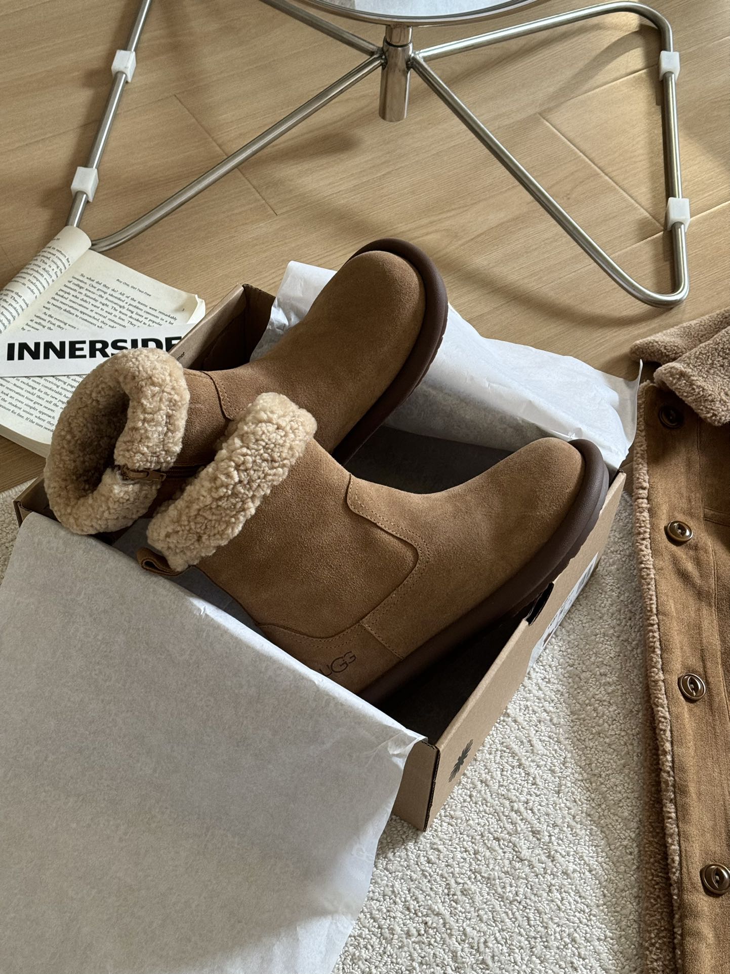 Guc New Handmade curly boots