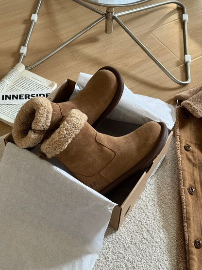 Guc New Handmade curly boots