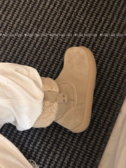 Guc New Curly Teddy Potato Boots