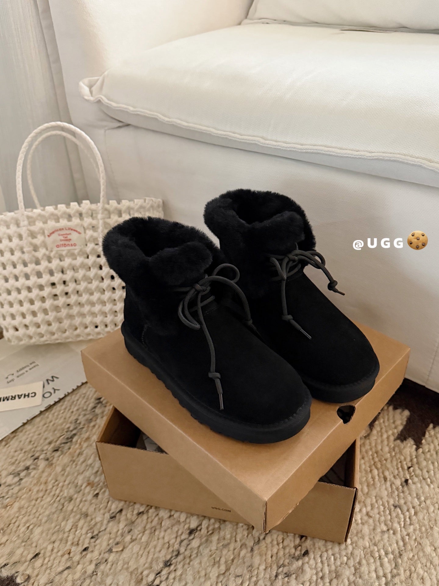 Guc New women's wool boots