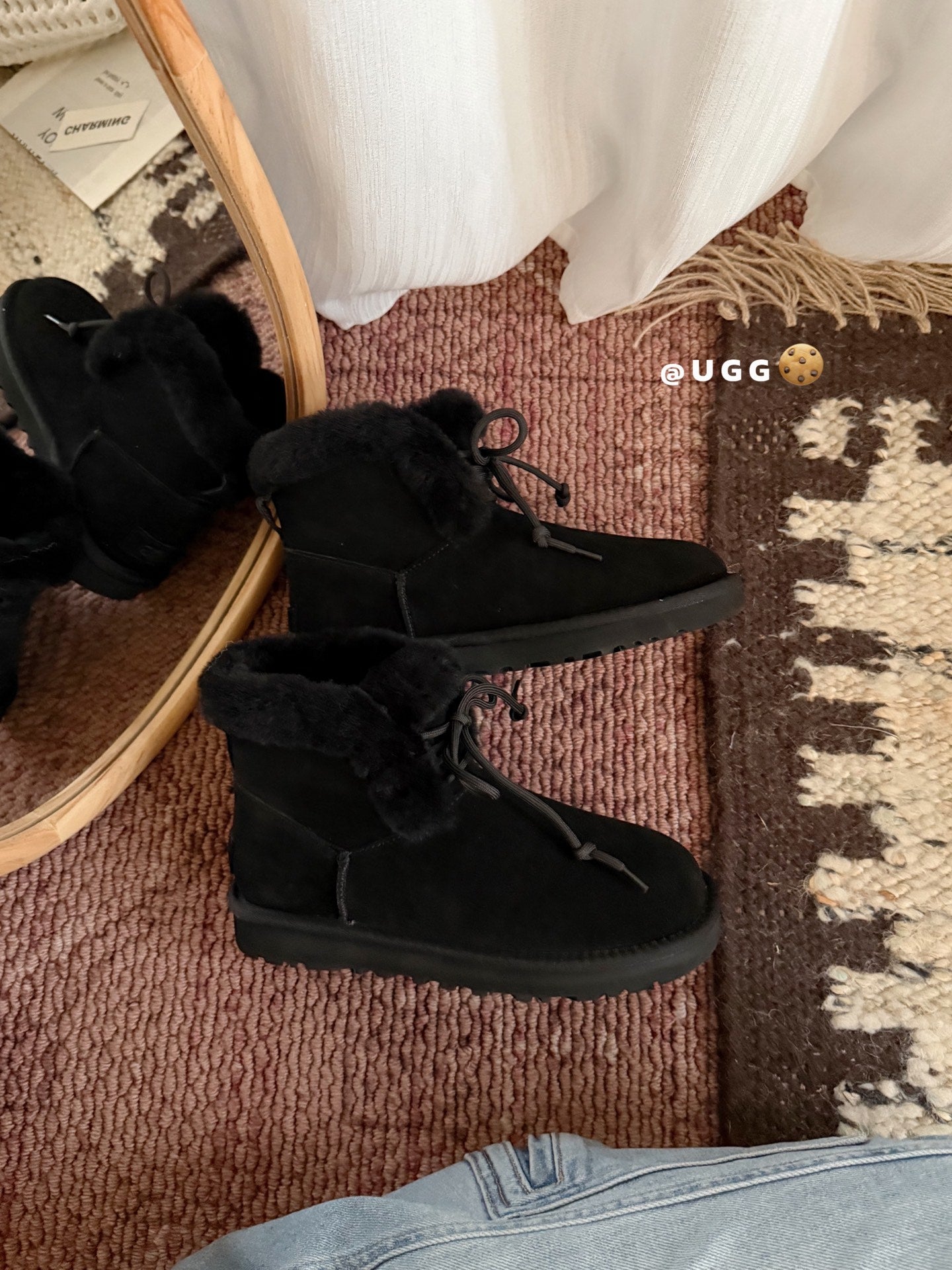 Guc New women's wool boots