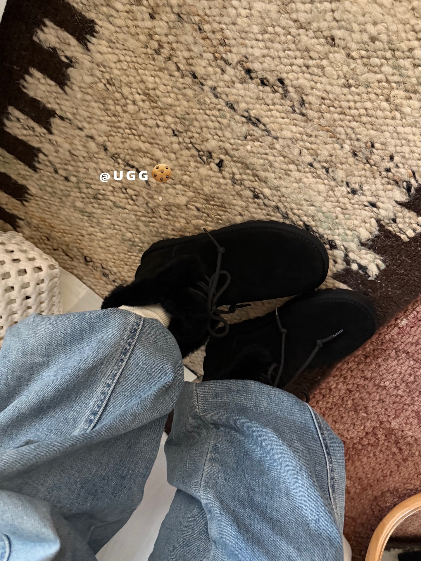 Guc New women's wool boots